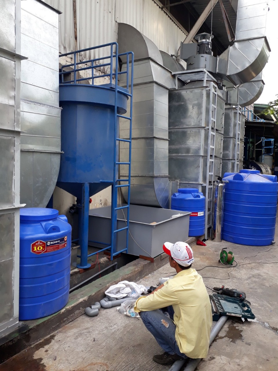 Công nghệ xử lý nước thải nhà máy sản xuất sơn 